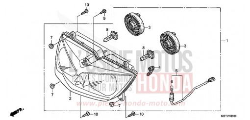 PROJECTEUR XL1000VAB de 2011